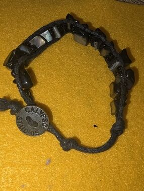 Black Beaded Wrap Bracelet